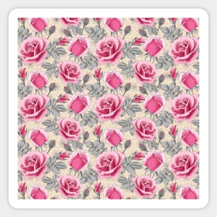 Roses Pattern Sticker